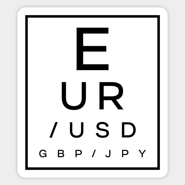 Forex Eye Exam Chart Sticker by investortees